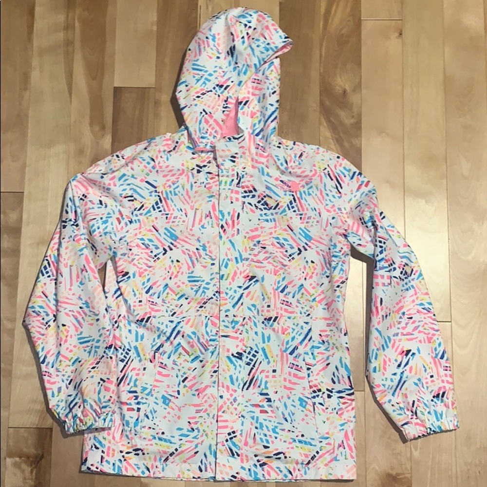 Northface rain coat